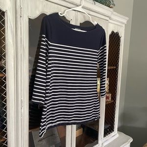 Nautical Stripe 3/4 Sleeve Shirt